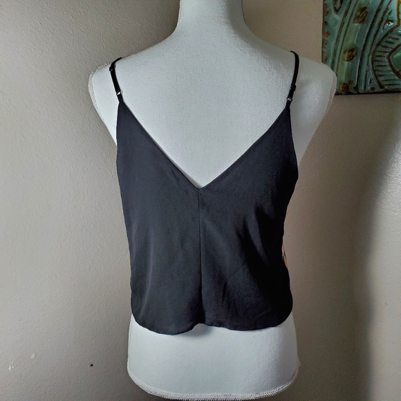 Sequin Crop Top W/Spaghetti strap  Sz. L - Picture 3 of 3